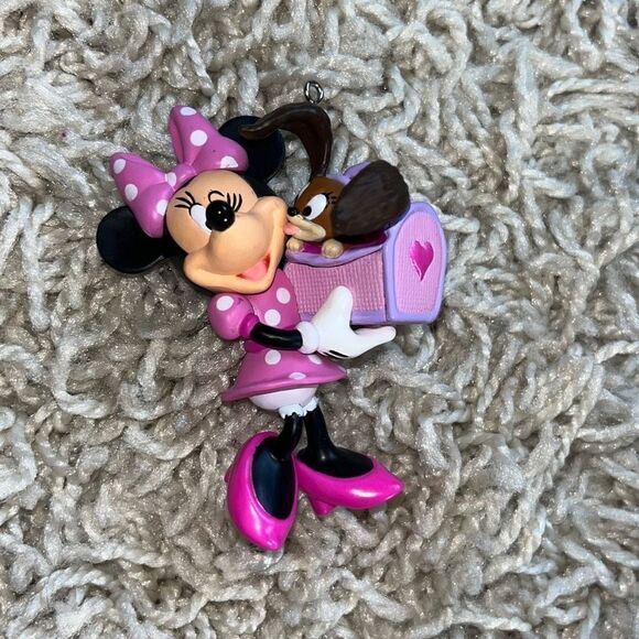 Hallmark Keepsake Ornament 2017 Disney Minnie Mouse Girl's Best Friend NIB - Picture 7 of 9